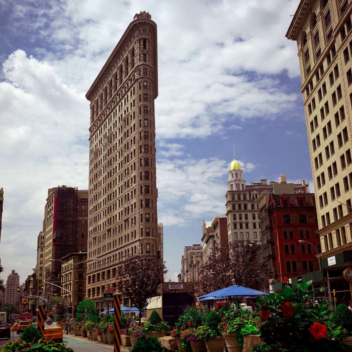 El Flatiron fue diseñado por el arquitecto Daniel Burnham. Foto: Flickr.