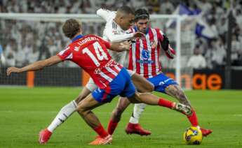 Imagen de un encuentro entre el Real Madrid y el Atlético de Madrid