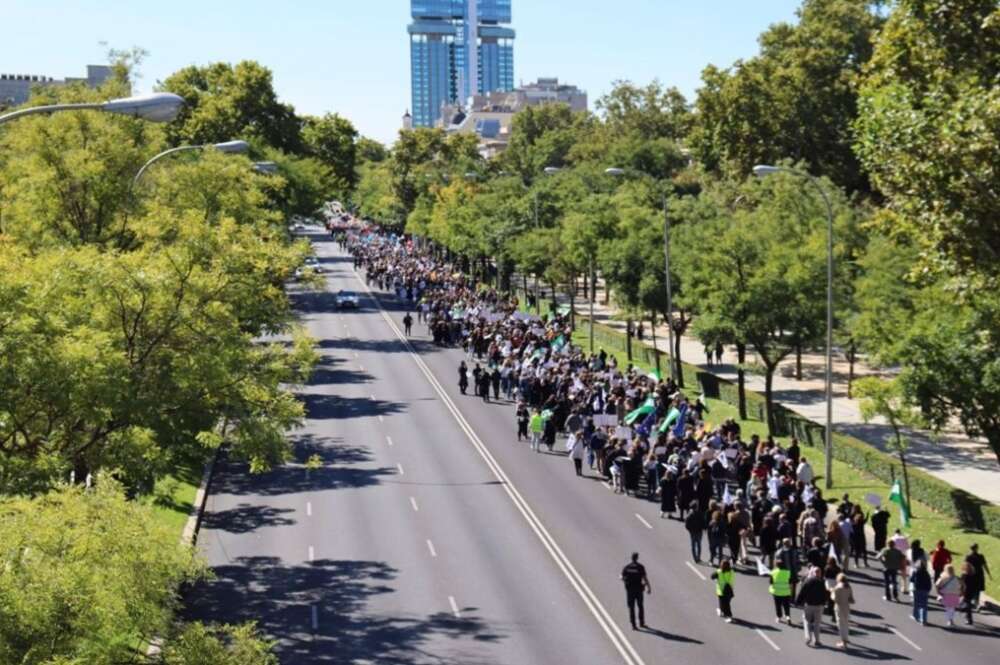 Manifestación de Madrid del pasado septiembre