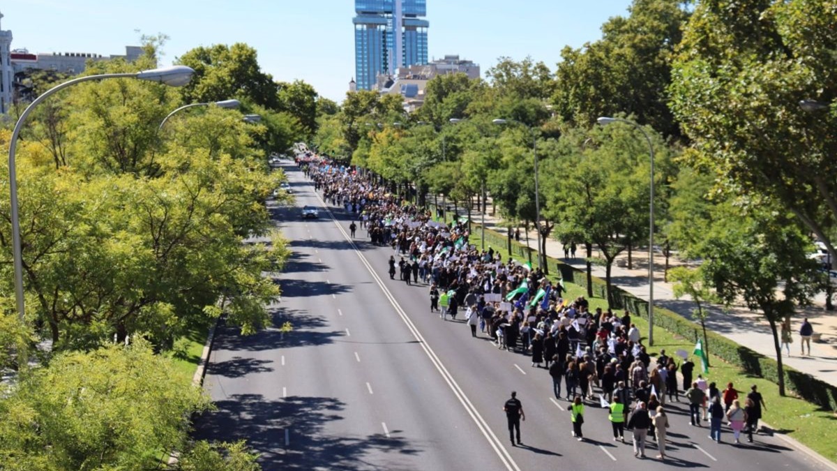 Manifestación de Madrid del pasado septiembre