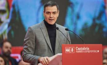 El secretario general del PSOE y presidente del Gobierno, Pedro Sánchez. Foto: César Ortiz / Europa Press.