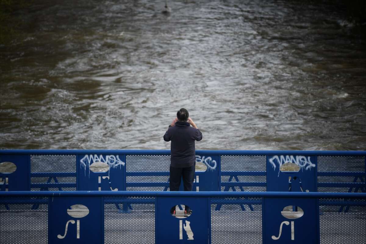 Crece el cauce del Manzanares 