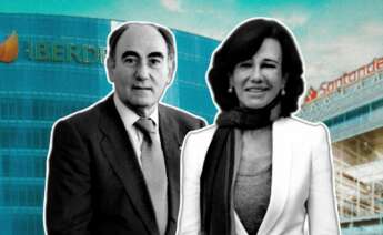 Ignacio Sánchez Galán, presidente de Iberdrola, y Ana Botín, presidenta del Banco Santander