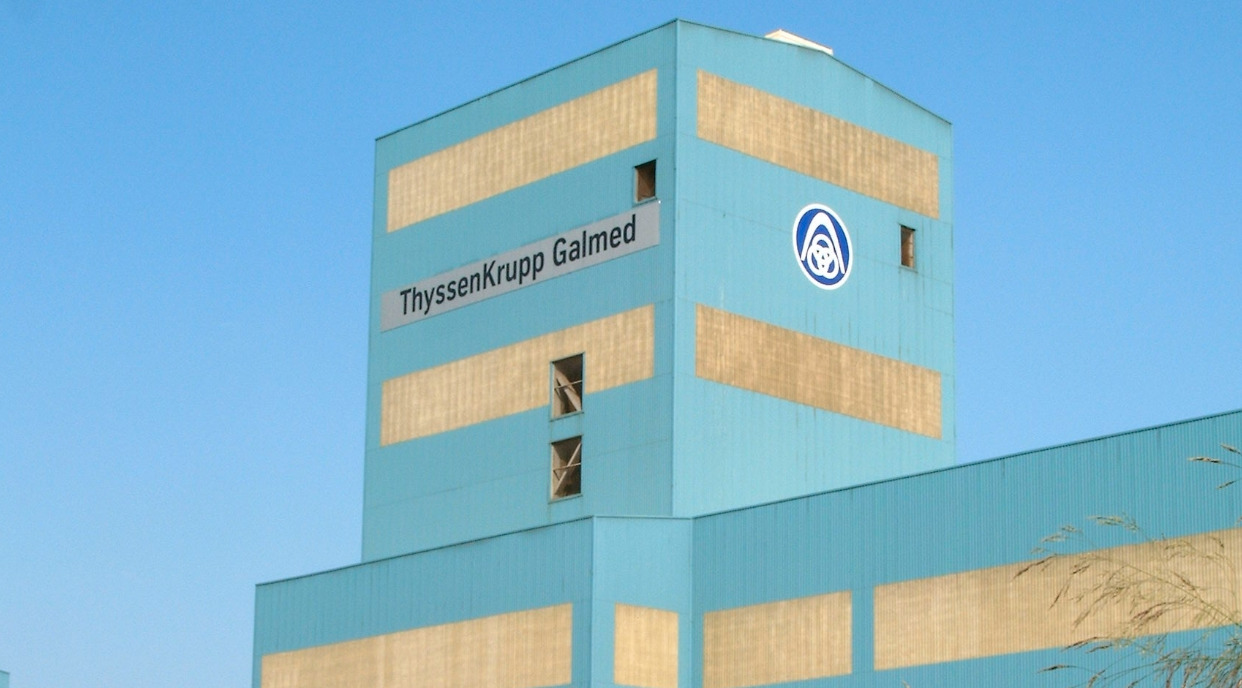 Planta de Thyssenkrupp Galmed en Sagunto