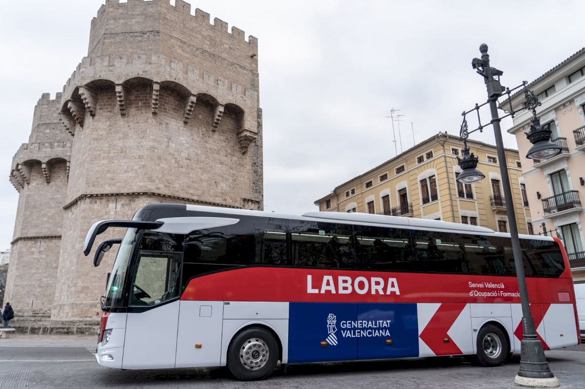 Autobús Labora en