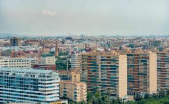 Varios edificios de vivienda en la ciudad de Valencia