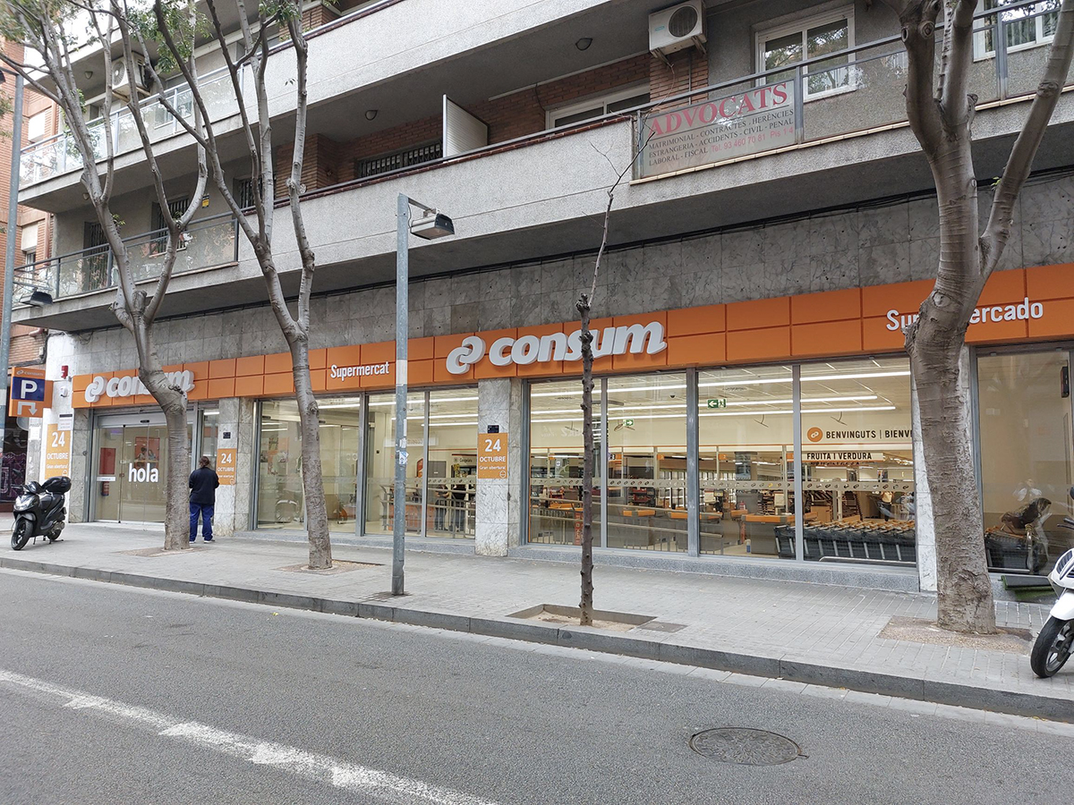 La nueva tienda de Consum en Badalona