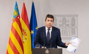 El presidente de la Comunitat Valenciana, Carlos Mazón. Foto: Carlos Luján / Europa Press