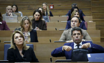 Carlos Mazón comparece en Les Corts tras la DANA (Foto: José Cuéllar/Corts Valencianes)