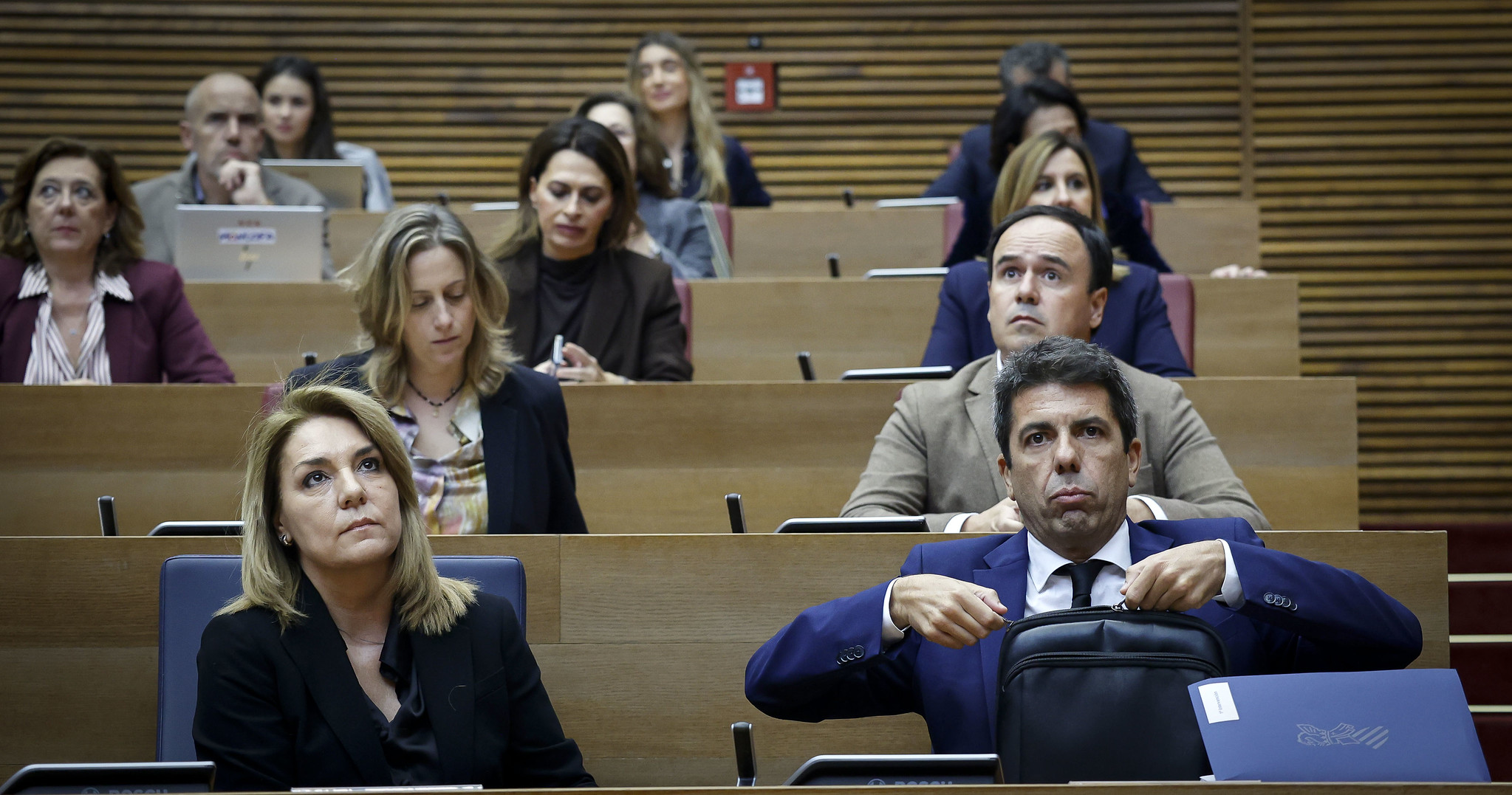 Carlos Mazón comparece en Les Corts tras la DANA (Foto: José Cuéllar/Corts Valencianes)