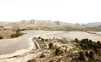 Planta solar fotovoltaica de X-ELIO en Xixona (Alicante)