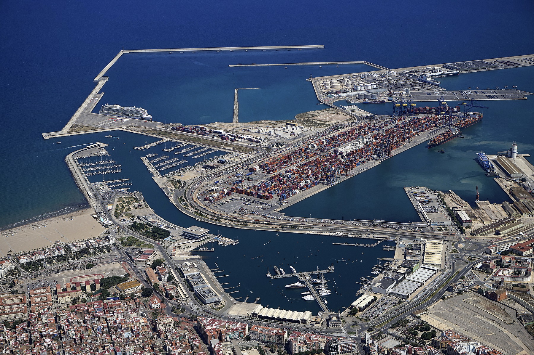 Puerto de Valencia (Foto: APV)