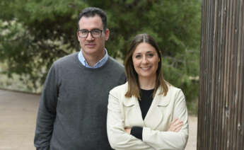 Iker Marcaide y Margarita Albors representan el fondo dana a través de la Fundación Felisa