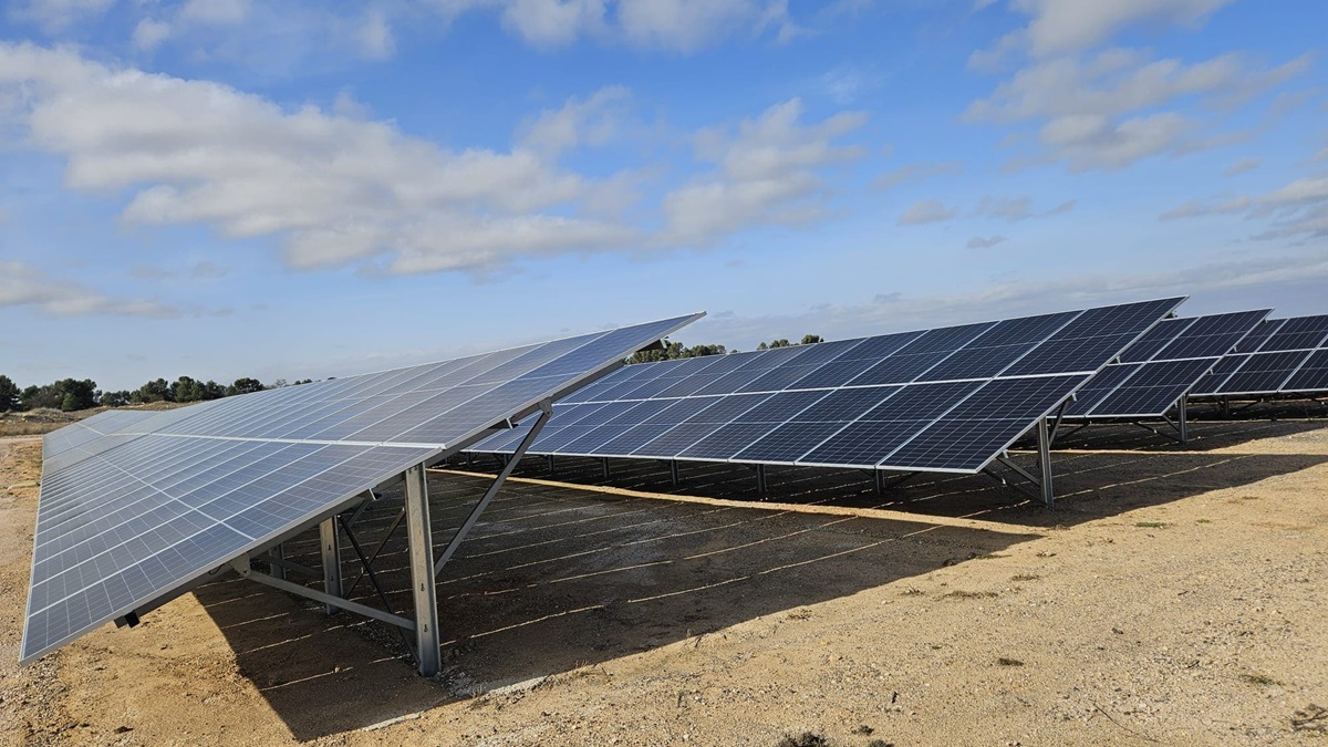 Planta fotovoltaica de Incarlopsa, proveedor de jamón de Mercadona