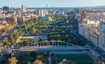 Jardi del Turia de Valencia, una de les millots ciutats en la retenció de talent