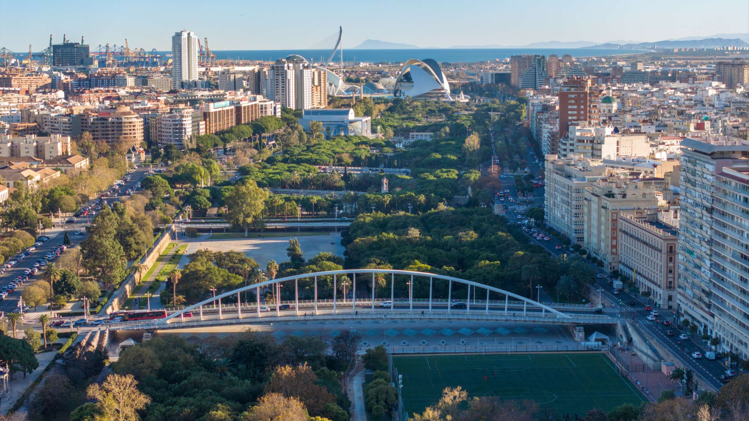 Jardi del Turia de Valencia, una de les millots ciutats en la retenció de talent