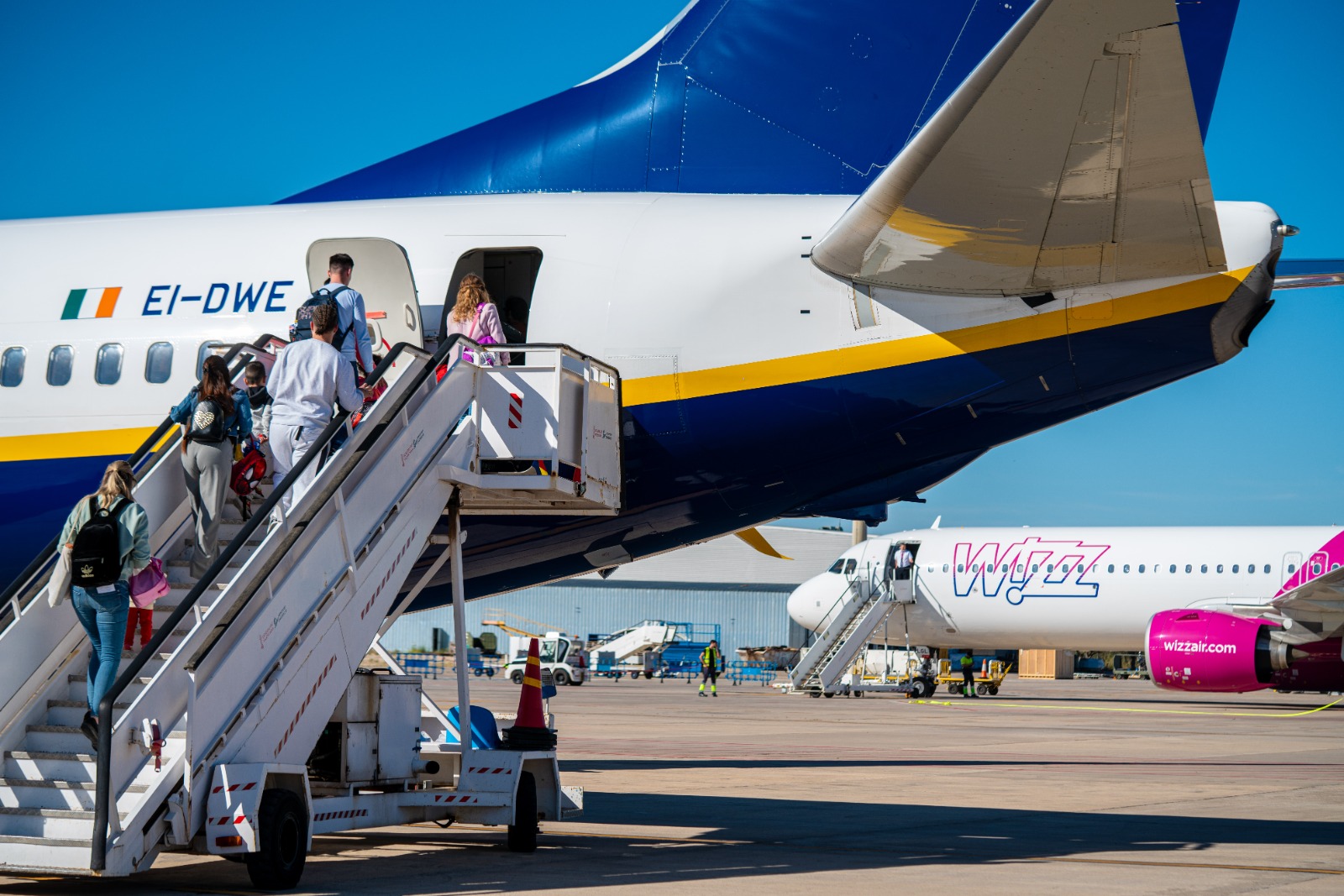 Pasajeros del Aeropuerto de Castellón