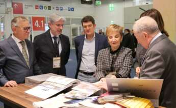 Cano en una reunión del sector textil en la Comunidad Valenciana