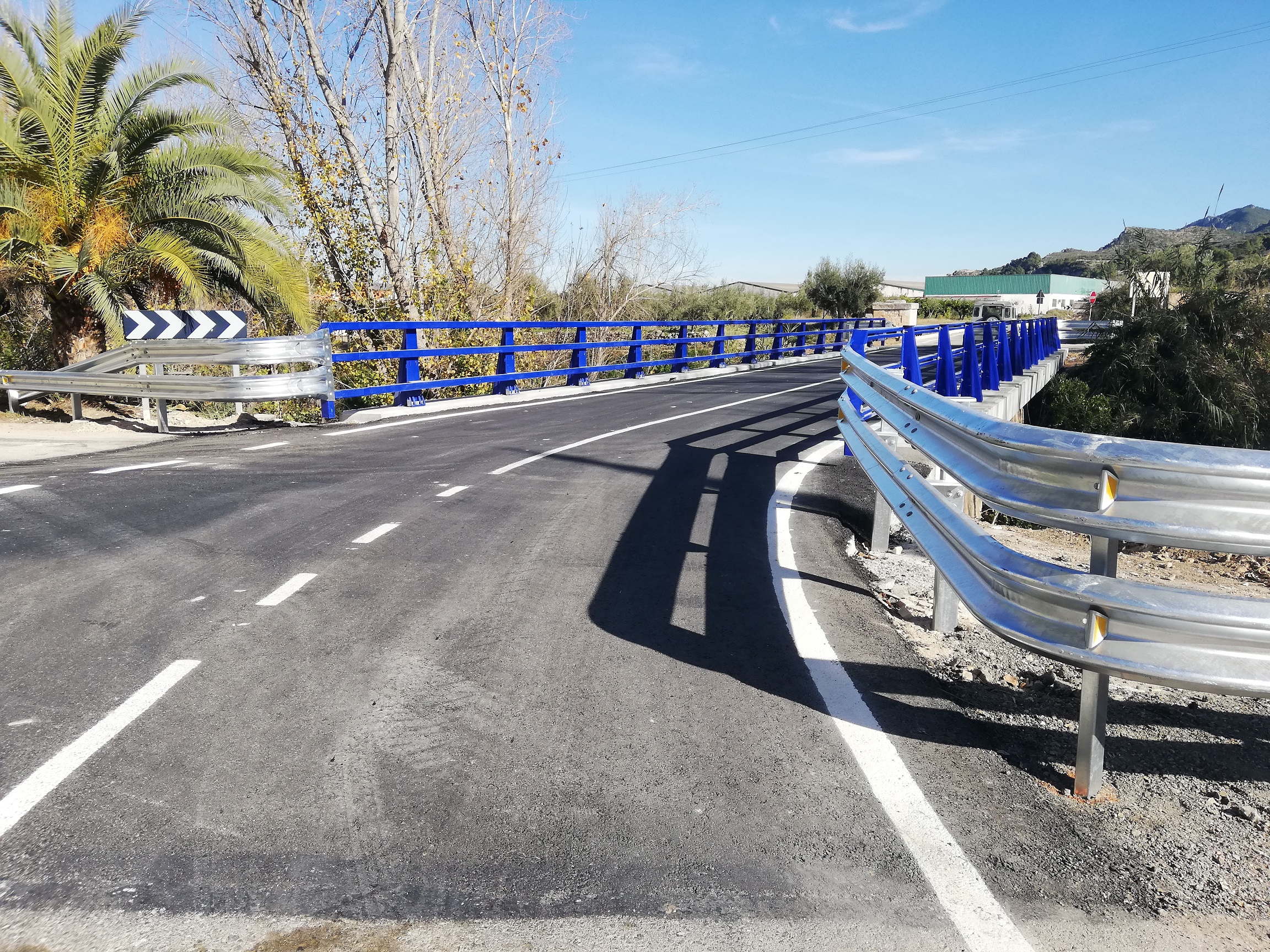 Una carretera de Moixent construida por Pavasal