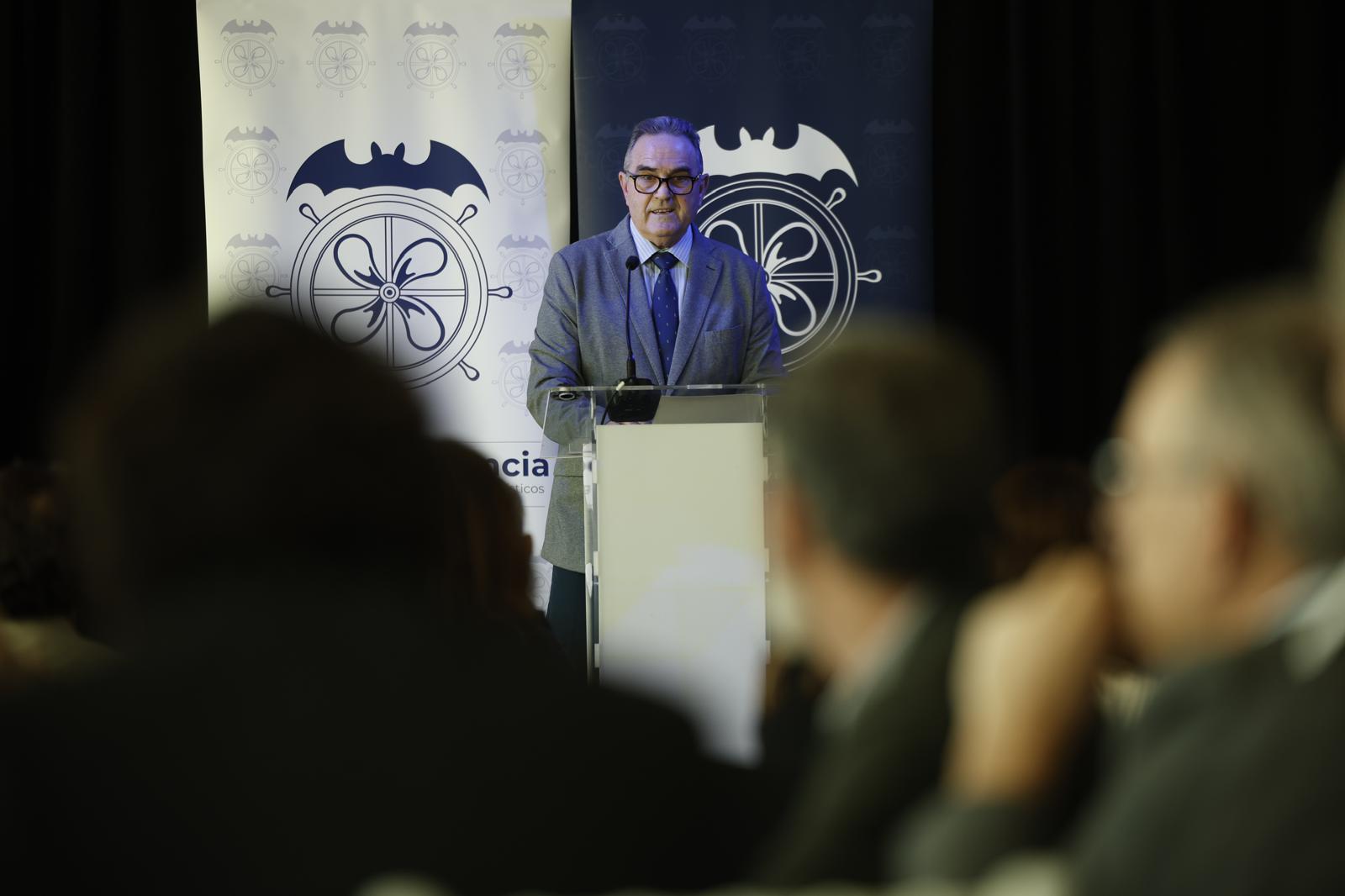 El vicepresidente segundo y conseller para la Recuperación Económica y Social, Francisco José Gan Pampols, en un almuerzo-coloquio de Propeller Valencia (Foto: GVA)