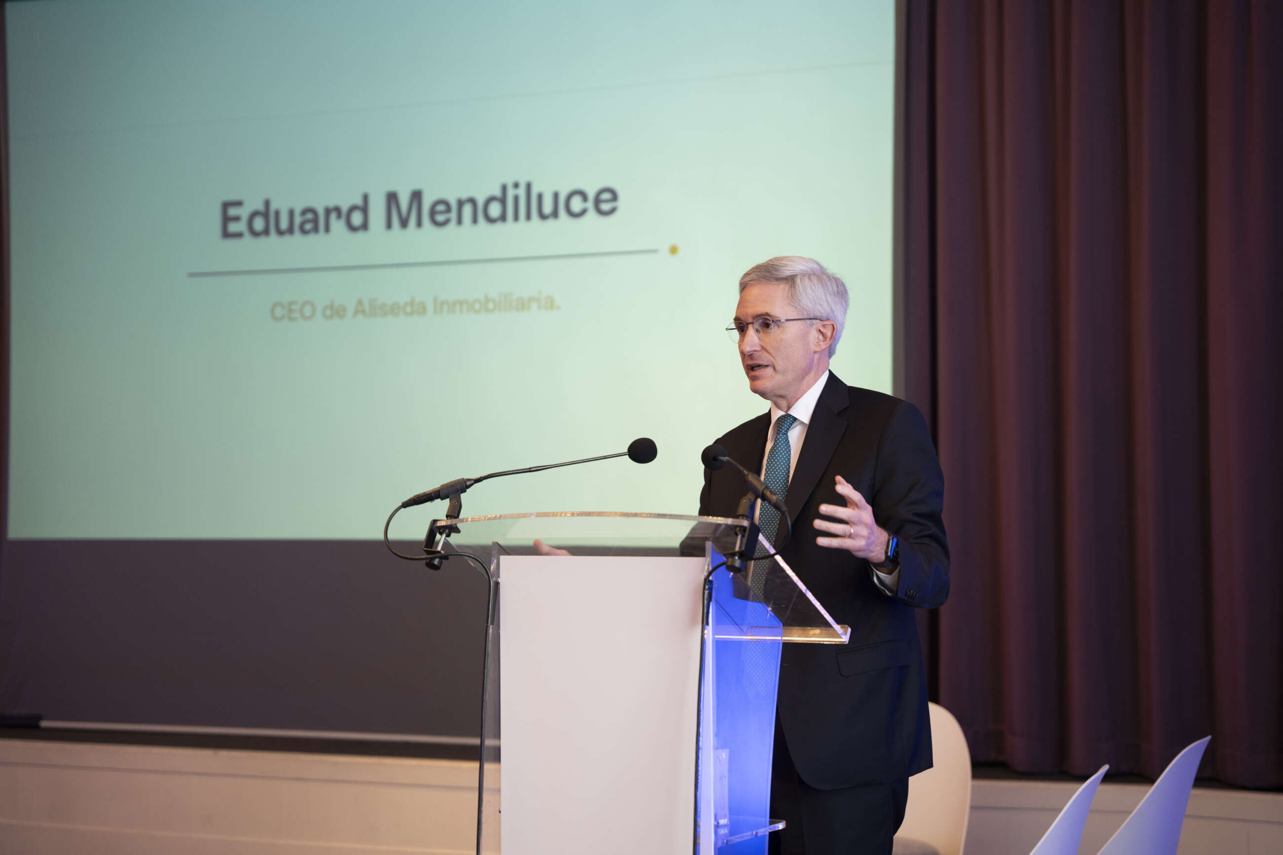 Eduard Mendiluce, CEO de Aliseda Inmobiliaria