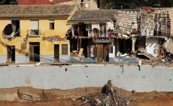 Casas dañadas por la DANA en Valencia