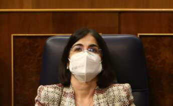 La ministra de Sanidad, Carolina Darias