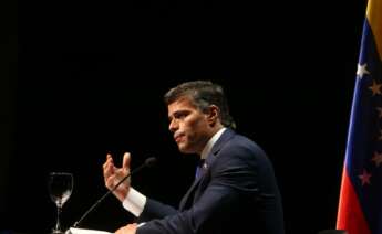 El líder opositor venezolano Leopoldo López pronuncia su primer mensaje tras su salida de Venezuela, en el Círculo de Bellas Artes, Madrid (España), 27 de octubre de 2020. El pasado 24 de octubre, el líder del partido opositor venezolano Voluntad - Ricardo Rubio - Europa Press - Archivo