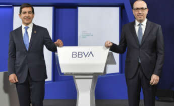 Carlos Torres Vila y Onur Genç, presidente ejecutivo y consejero delegado de BBVA