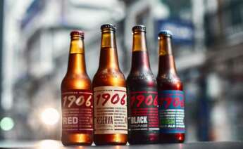 La familia de cervezas 1906 de Hijos de Rivera, que prepara una nueva campaña para afianzar su posicionamiento en el segmento premium