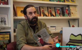 Pablo Zaera, fundador de Editorial Bululú, en A Coruña