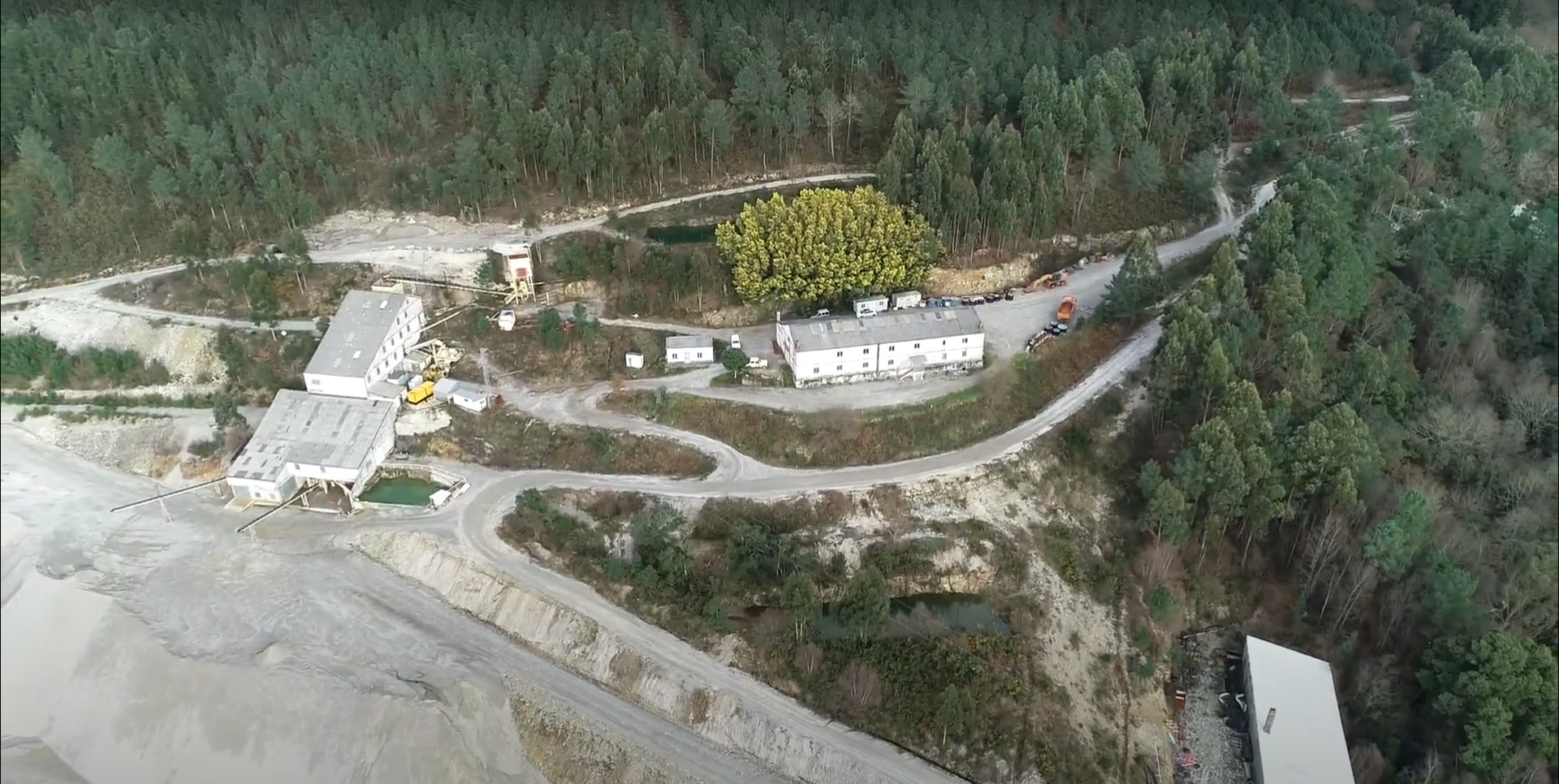 Complexo mineiro San Finx, en Lousame / Ecologistas en Acción