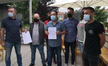 Hosteleros de Santiago presentan un recurso contra el certificado Covid de la Xunta. Foto: Europa Press