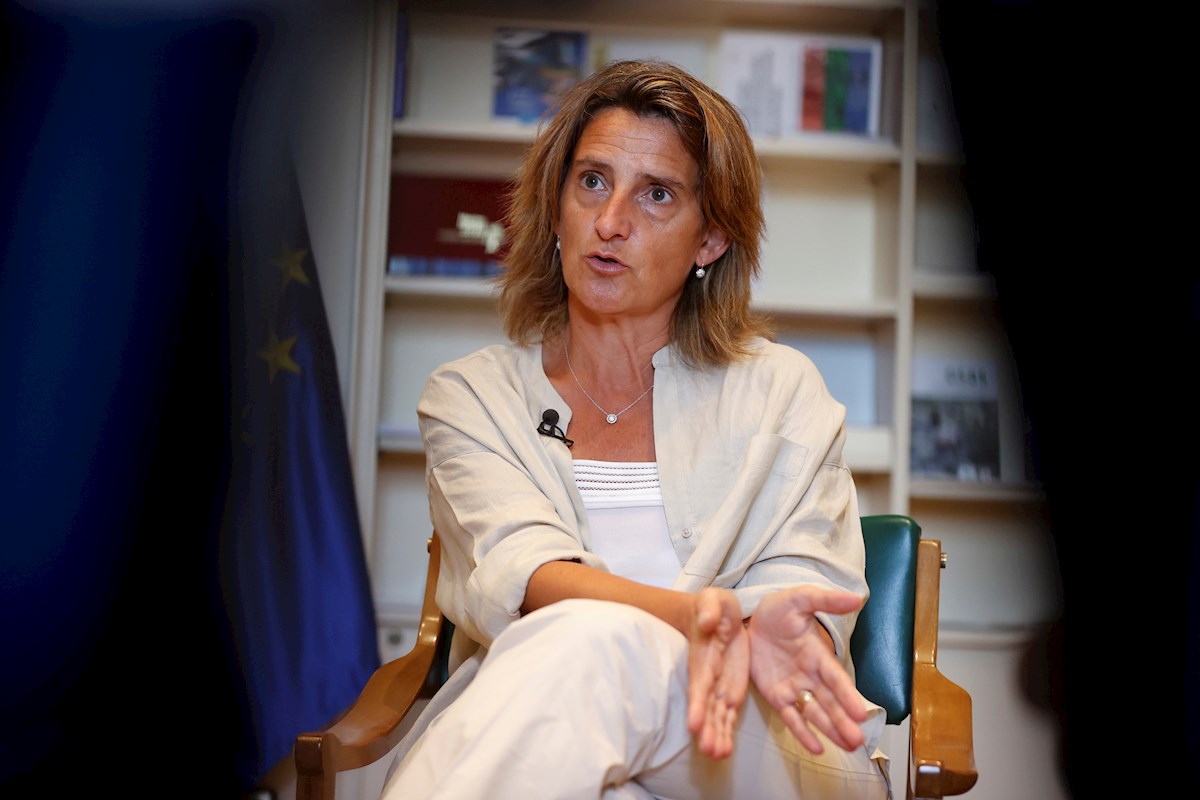 La ministra de Transición Ecológica, Teresa Ribera / EFE