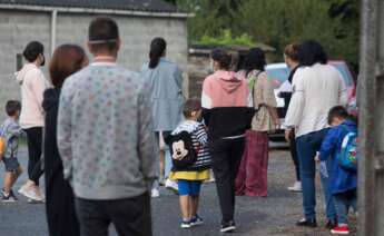 La Xunta replantea las medidas de flexibilización Covid en los centros educativos ante el alza de los contagios. Foto: Europa Press