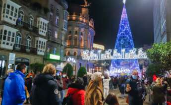 Ambiente en las calles y establecimientos de Vigo, a 27 de noviembre de 2021, en Vigo - Marta Vázquez Rodríguez