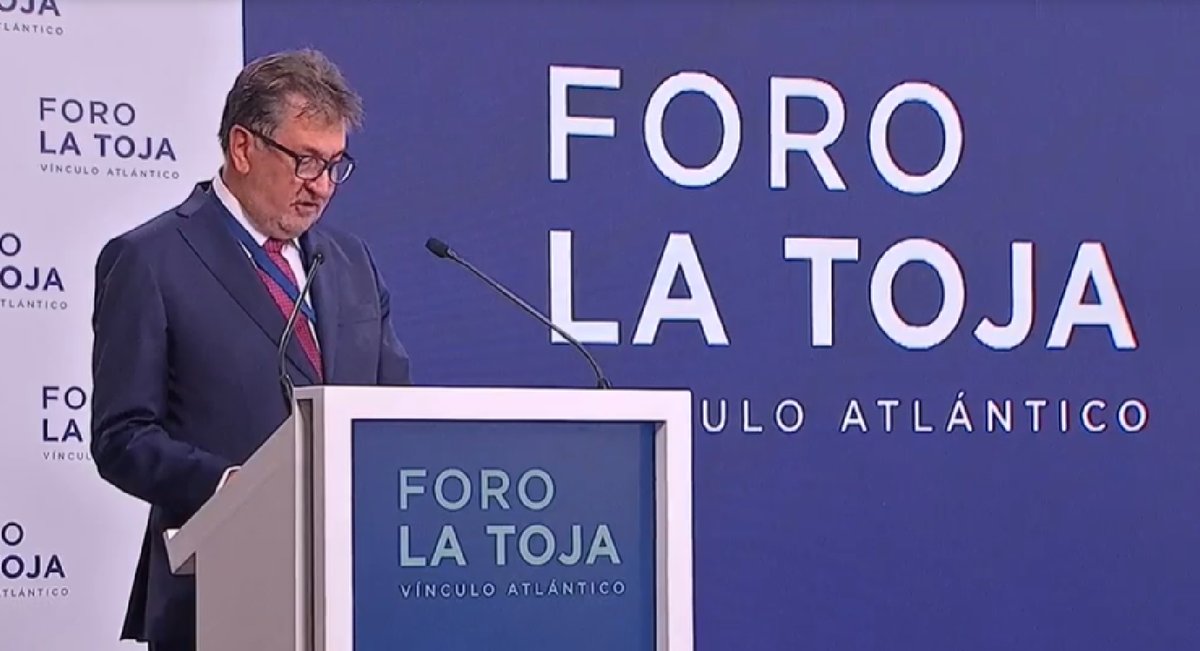 Amancio López en el Foro La Toja