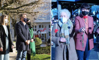 Alberto Núñez Feijóo en Vilalba y Ana Pontón en Rianxo, en los homenajes a Manuel Fraga y Castelao