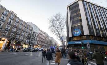 Sede del PP en Madrid / EP