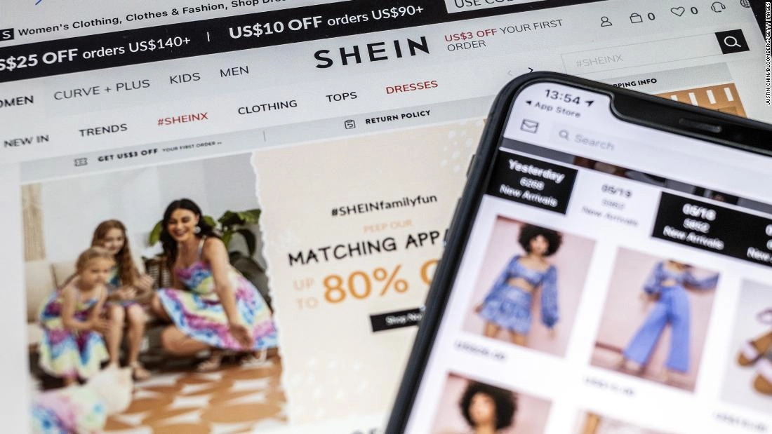 Tienda online y aplicación de Shein