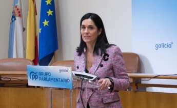 La viceportavoz del grupo del PPdeG y secretaria generla del PP gallego, Paula Prado - PPDEG