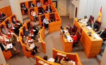 sesion plenaria de la Depuacion Provincial da Coruña