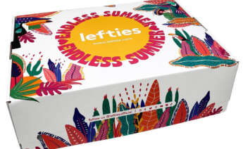 Nuevo embalaje sostenible de Lefties - caja cerrada