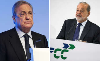 Florentino Pérez y Carlos Slim