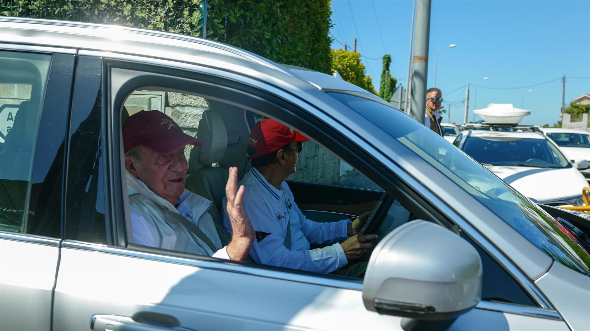 El rey emérito Juan Carlos en Sanxenxo - Gustavo de la Paz - Europa Press