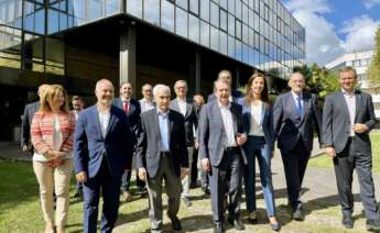 Visita de autoridades e inversores a la futura sede de SPARC, la planta de semiconductores fotónicos impulsada por Zona Franca de Vigo y otros socio