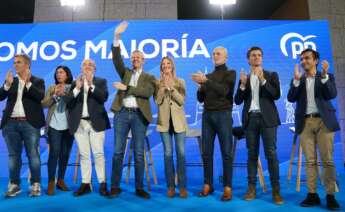 Imagen de la presentación de los candidatos del PPdeG a las alcaldías de las siete ciudades gallegas en las próximas elecciones municipales / Europa Press