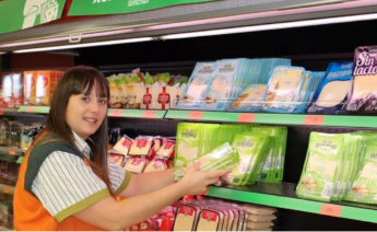 Productos de Entrepinares en un supermercado de Mercadona