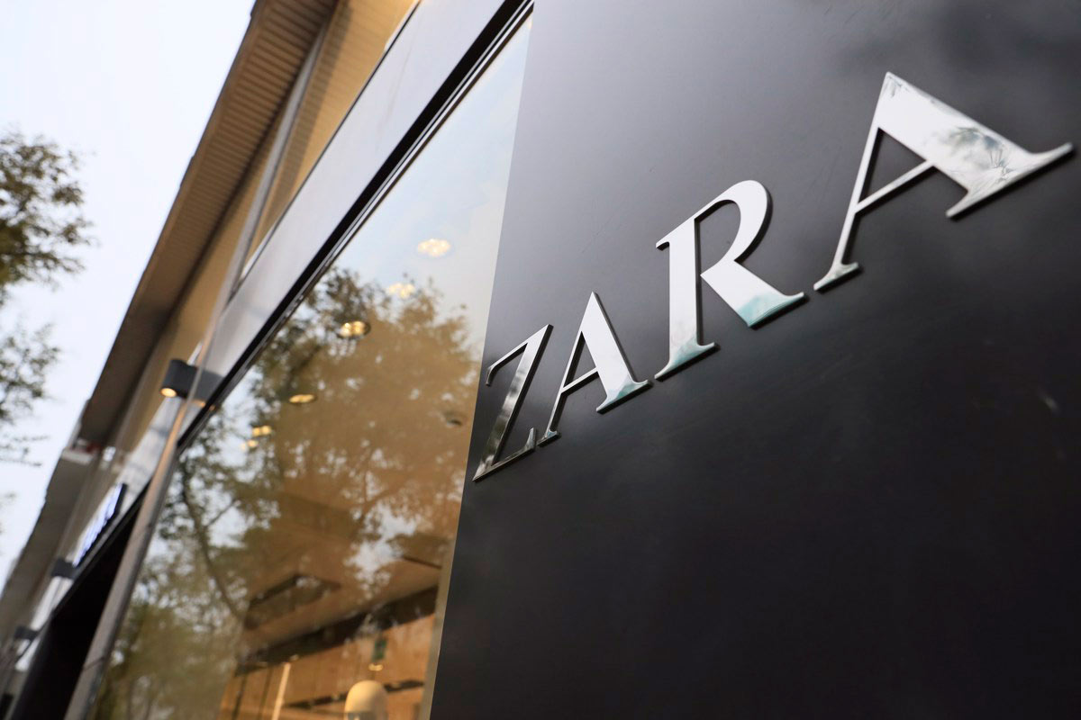 Vista de una tienda de Zara, que pertenece al grupo Inditex