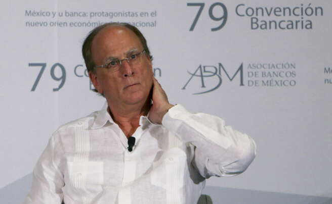 Larry Fink, consejero delegado de BlackRock. EFE/Francisca Meza